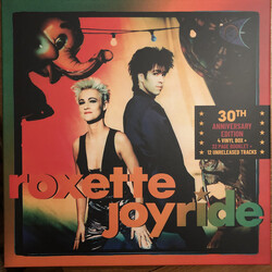 Roxette Joyride 30th anniversary BLACK VINYL 4 LP BOX SET