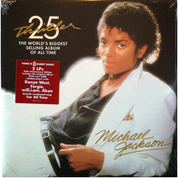 Michael Jackson Thriller 25th Anniversary Edition vinyl 2 LP gatefold