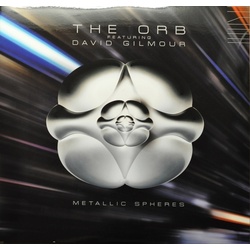 The Orb & David Gilmour Metallic Spheres 180gm vinyl 2LP 45rpm gatefold poster