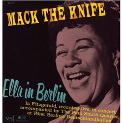 Ella Fitzgerald Mack The Knife - Ella In Berlin Vinyl LP