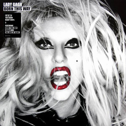 Lady Gaga Born This Way vinyl 2 LP gatefold sleeve