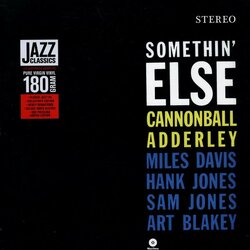 Cannonball Adderley Somethin' Else remastered Limited Edition Stereo 180gm vinyl LP