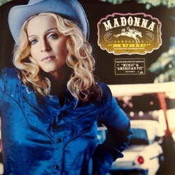 Madonna Music black vinyl LP + inner sleeve