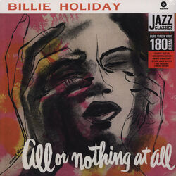 Billie Holiday All Or Nothing At All High Quality Reissue vinyl LP
