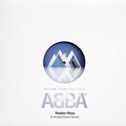 Abba Voulez Vous High RSD ext dance remix BLUE SPARKLE vinyl 12"