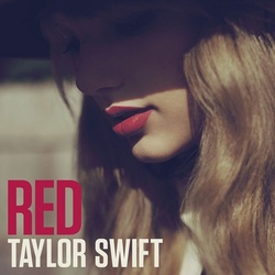 Taylor Swift Red on black vinyl 2 LP gatefold sleeve DINGED/CREASED SLEEVE