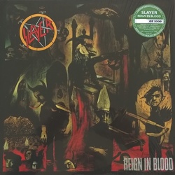 Slayer Reign In Blood limited (1000) numbered 180gm GREEN vinyl LP