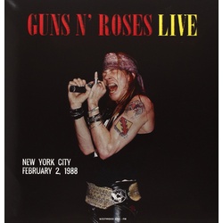 Guns N' Roses Live In New York City February 2 1988 180gm vinyl LP