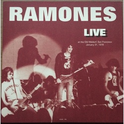 Ramones The Old Waldorf San Francisco January 31 1978 ltd ed vinyl LP