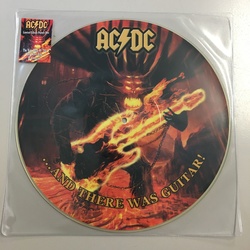AC/DC And There Was Guitar! In Concert Maryland 1979 vinyl LP picture disc                       