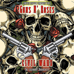 Guns N Roses Civil Wars ltd #d LUMINOUS vinyl LP