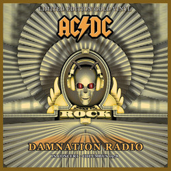 AC/DC Damnation Radio In Concert Columbus 1978 GOLD vinyl LP