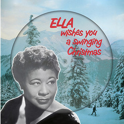 Ella Fitzgerald Wishes You A Swinging Christmas vinyl LP picture disc