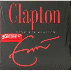 Eric Clapton Complete Clapton 2018 4 LP vinyl box set