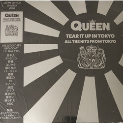 Queen Tear It Up In Tokyo All The Hits May 1985 ltd GREY vinyl LP