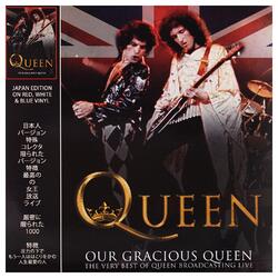 Queen Our Gracious Queen ltd Red White & Blue Swirl Vinyl vinyl LP