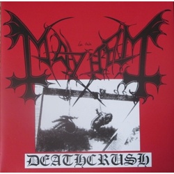 Mayhem Deathcrush Back On Black RSD 180gm coloured vinyl LP gatefold