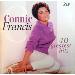 Connie Francis 40 Greatest Hits Vinyl Passion 180gm vinyl 2 LP gatefold