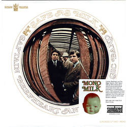 Captain Beefheart Safe As Milk Mono High Quality Reissue 180gm vinyl LP