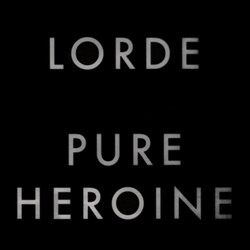 Lorde Pure Heroine vinyl LP gatefold sleeve, lyric booklet