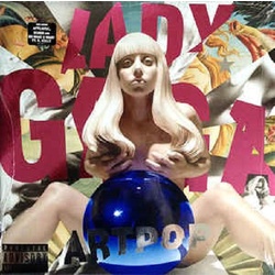 Lady Gaga Artpop vinyl 2 LP gatefold sleeve