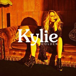 Kylie Minogue Golden limited CLEAR vinyl LP +download g/f 