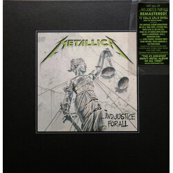 Metallica And Justice For All vinyl Super Deluxe 6 LP / 11 CD / 4 DVD Box Set +120p book