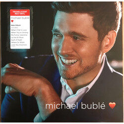 Michael Buble Love Ltd Ed Valentines Day Red Coloured Vinyl vinyl LP