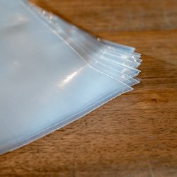 200 x CLEAR RECORD SLEEVEs PLASTIC OUTER COVER for VINYL LP 12" ALBUMS Aus Made