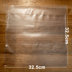 20 x RECORD SLEEVES CLEAR PLASTIC COVER OUTER for Vinyl LP's 12" Albums Aust Made