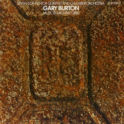 Gary Burton Seven Songs For Quartet & Chamber Orchestra vinyl LP 