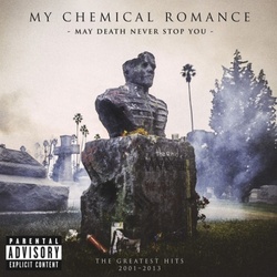 My Chemical Romance May Death Never Stop You Greatest Hits vinyl 2 LP +DVD g/f 