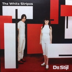 White Stripes De Stijl remastered 180gm vinyl LP lyric sheet