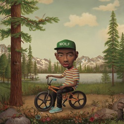 Tyler The Creator Wolf limited PINK vinyl 2 LP gatefold sleeve DENTED SLEEVE