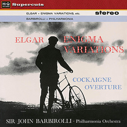 Elgar Enigma Variations Philarmonia / Barbirolli Hi-Q 180gm vinyl LP