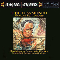 Charles Munch Mendelssohn & Prokofiev Concerto In E Minor Analogue Productions 180gm vinyl LP