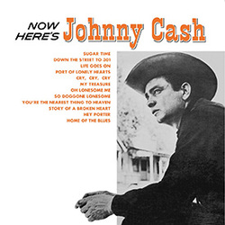 Johnny Cash Now Here's Johnny vinyl LP