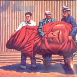 Mars Volta Amputechture MOV #d 180gm BLUE/WHITE MARBLED vinyl LP