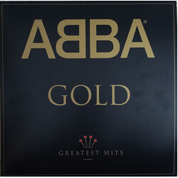 ABBA Gold Greatest Hits BLACK VINYL 2 LP