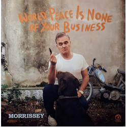 Morrissey World Peace Is None Of Your Business vinyl 2 LP
