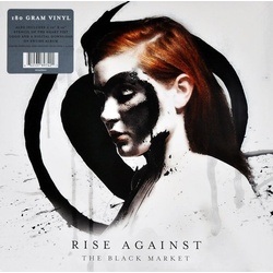 Rise Against Black Market 180gm vinyl LP + download & stencil 