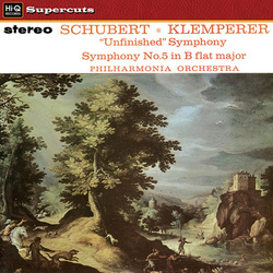 Schubert Unfinished Symphony 5 Philarmonia / Klemperer Hi-Q 180gm vinyl LP 