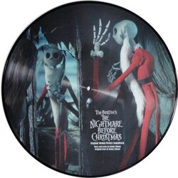 Disneys Nightmare Before Christmas soundtrack vinyl 2 LP picture disc