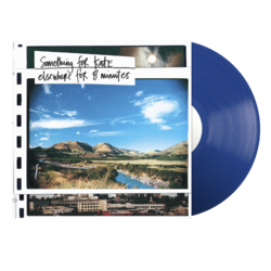 Something For Kate Elsewhere For 8 Minutes CLEAR BLUE vinyl LP