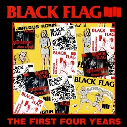 Black Flag First Four Years Compilation vinyl LP