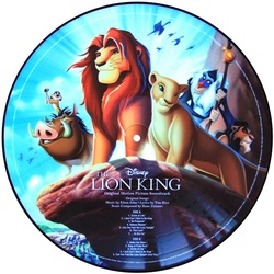 Disney's The Lion King limited edition picture disc vinyl LP