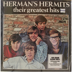 Hermans Hermits Their Greatest Hits 180gm CLEAR vinyl LP mono