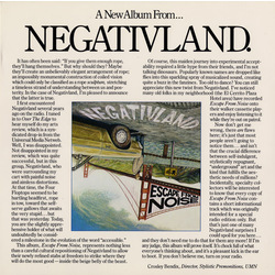 Negativland Escape From Noise vinyl LP 