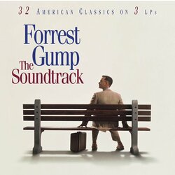 Forrest Gump soundtrack Audiophile #d RED WHITE BLUE 3 LP gatefold                                