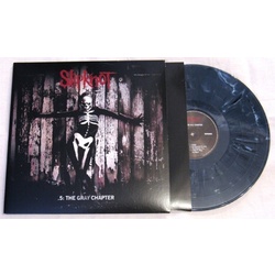 Slipknot 5: The Gray Chapter limited GRAY marble colour vinyl 2 LP gatefold
